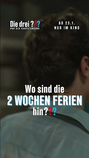 WHAT!? 😳 DIE DREI ??? UND DER KARPATENHUND – Ab 24.1.25 NUR im Kino! #DreiFragezeichenFilm