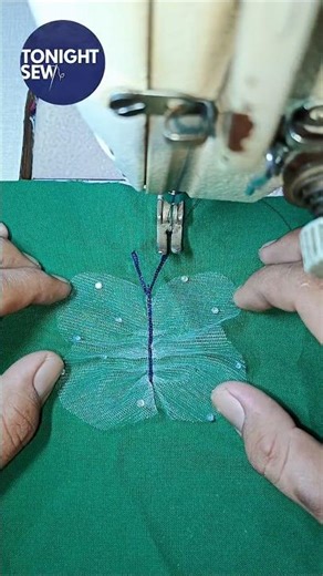 DIY Tulle Butterfly Sewing Tutorial | So Easy! 🦋 #handmade #sew #shorts