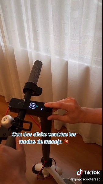 Sabías que tu GO GO Scooter funciona con y sin app📲? #fyp #parati #quito #ecuador #scooterelectric #micromovilidad