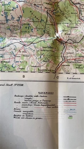 Map of Verdun - 1914 1 : 250,000 #cartography #maps #infographic #France #verdun #worldwarone #ww1 #trenches #Germany #Britain #fy #fyp