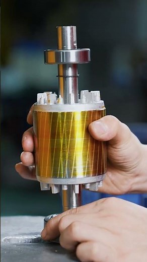 Motor assembly process😎. #motor #assembly