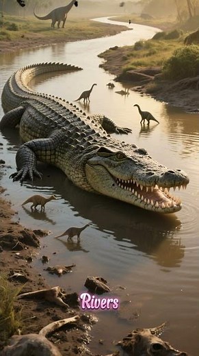 Sarcosuchus vs Human: Could You Survive the Super Croc Attack?