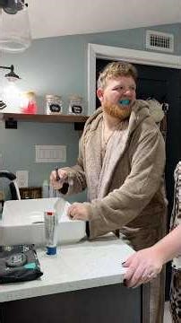 “I got Smurf mouth” 🤣 #funny #prank #reels #comedy #shorts