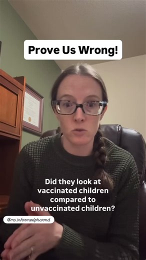 Ms. Informed PharmD | This video went crazy on X! So far, I have been shown vax vs different vax studies. The Denmark trial from 2025 groups the 0mg aluminum... | Instagram