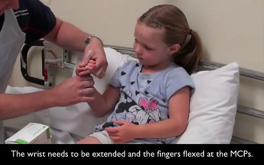 Volar/Ulnar Gutter backslab