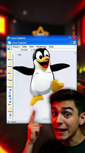 This penguin does NOT have Linux installed 🐧