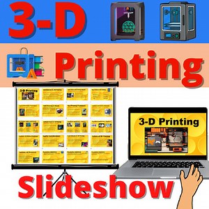 3D Printing Slideshow 3-D Lesson Unit 3D-Printing Terms and Activities