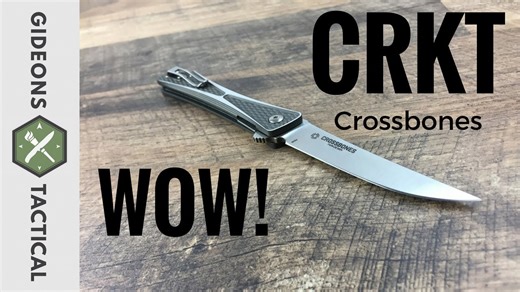 The wow factor! CRKT Crossbones pocket knife