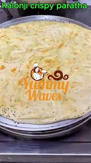 Kalonji Crispy Paratha|Super Healthy Crispy Layered Black Seed Flatbread|Healthy|Delicious Breakfast