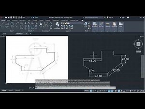 🎥 Simple AutoCAD Drawing for Beginners | Step-by-Step TutorialIn this