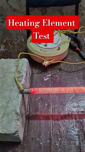 Khatarnak Experiment Heating Element Test #trendingshorts #viralvideo