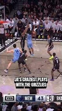 Relive Ja Morant's best moments with the Memphis Grizzlies. 🔥🏀
