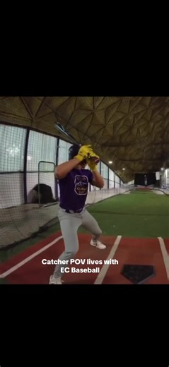 Catcher POV live ABs #catcherpov #catcher #ecbaseball #baseball #pitchers