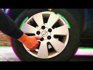 Handbrake adjustment on the Opel Meriva A