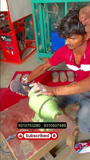 How to make slippers | Chappal Making Machine || #slippermakingmachine #shorts ￼