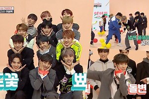 Watch: The Boyz Goes Head-To-Head With "Idol Room" MCs In Cover Dance Battle And Other Games | Soompi