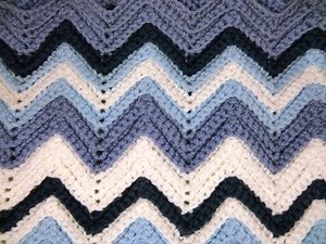Haekelmuster *ZICK ZACK *