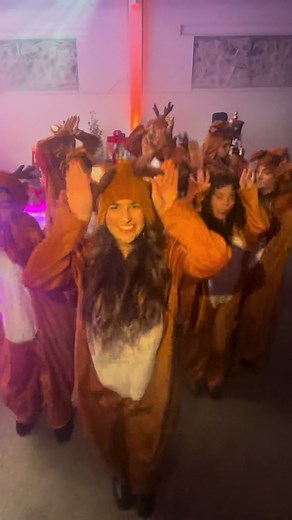 Reindeer Rebellion Dance Challenge | Holiday TikTok Dance