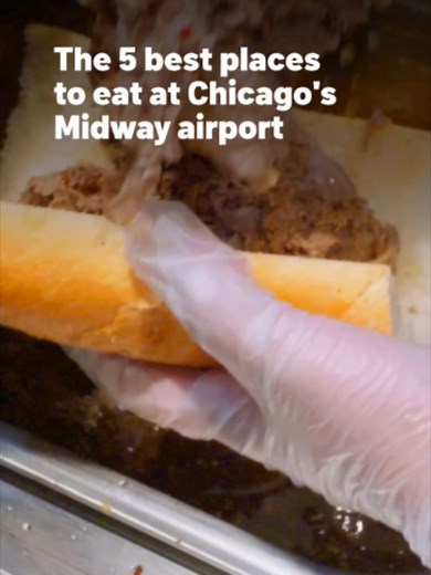 No more stale bagels at the airport! Our Food Guy @kevinthepang shows us his 5 favorite places to eat at Midway Airport @fly2midway (O'Hare next week!) #midway #airportfood #chicagofood