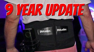 Watch 9 year update on the Mueller Lumbar Support Back Brace on Amazon Live