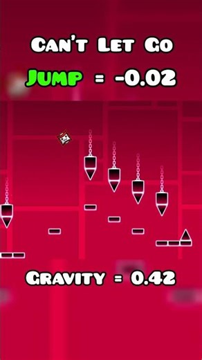 Can't Let Go Gravity Jump Modifiers #geometrydash