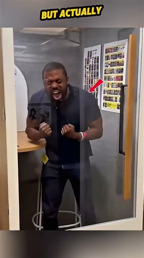 The Boss Fooled Everyone with a ‘Soundproof Room’ Prank 😂 #shortvideo