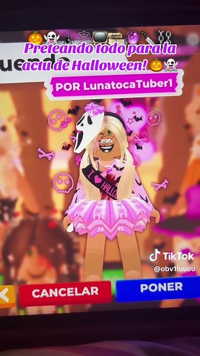 Decorando mi casa de Halloween en Adopt Me