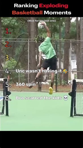 Ranking Exploding Basketball Moments #ranking #shorts #basketball