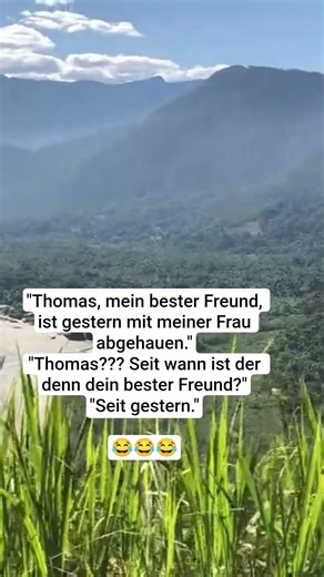 "Thomas, mein bester Freund, ist #lustigevideos #witz #lustig #lachen #witze