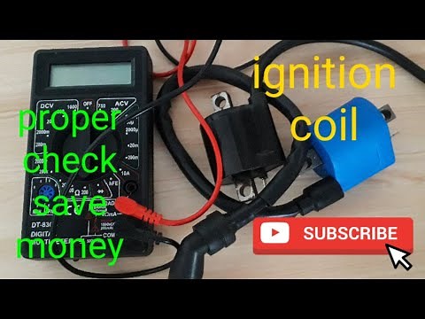 paano magtest ng ignition coil gamit ang multimeter