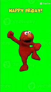 Elmo saying its friday