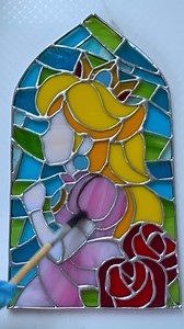 54K views · 209 reactions | Princess Peach made out of glass!  | Craft Factory | Facebook