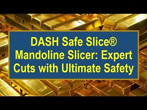 DASH Safe Slice® Mandoline Slicer: Expert Cuts with Ultimate Safety