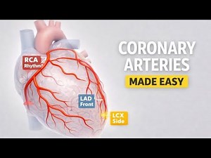 Stop Memorizing Coronary Arteries - LAD, LCX, RCA Explained Clearly