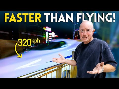 The MOST IMPRESSIVE train on Earth: JAPAN'S BULLET TRAIN!