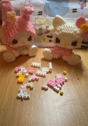 Cute Mini Legos for Hello Kitty Lovers