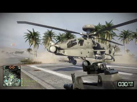 Battlefield: Bad Company 2 Multiplayer Gameplay (Rush) [Attackers] -OASIS-