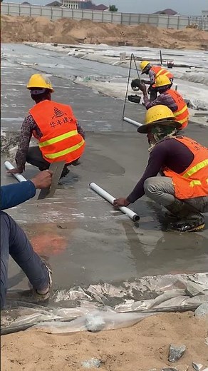 The Secret to Crack-Free Concrete: Vapor Barrier Technique