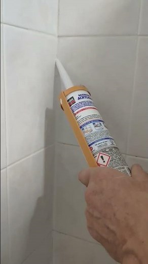 Nouveau joint salle de bain acrylique Rubson