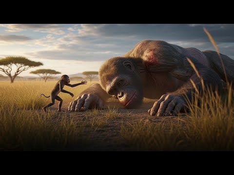 Life 3 Million Years Ago | When Australopithecus Saved a Giant Hominid #ancientworld #earlyhumans
