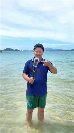 Here's how I used my Insta360 camera and selfie stick to shoot high-angle videos at sea 😀🤗