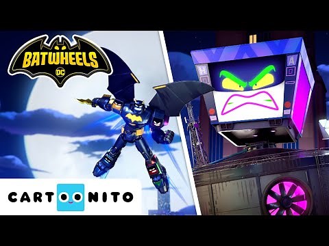 Epic Robot Battle! | Batwheels | @cartoonito