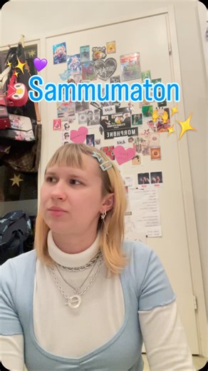 Laura-anetta Verho on Instagram: "Okay in here I am singing song called sammumaton from artis Bess ✨💜 This song I have trained with my vocal coach and the help I got did help me understand the song better cause at one point I actually was not really sure how to sing it felt like my voice would crack but no I was imagining to much 😌🙏 It is really fun energetic song to sing ☺️🙌 . . . . . . . . . #singing #bess #sammumaton #rawsinging #cover"