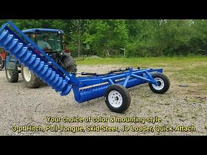 Hhydraulic cultipacker demo for CUSTOM CULTIPACKERS, only carbon steel wheel cultipackers available