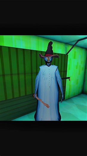 Granny Car Escape In Halloween Freezed Granny ☠️😂 #horror #escape #granny #grannygame #shorts