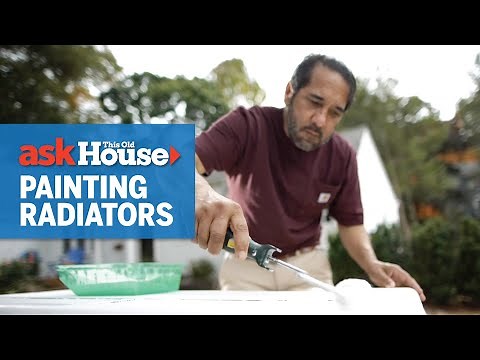 How to Re-Paint an Old Radiator Cover | Ask This Old House