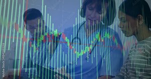 Doctor reviewing clipboard tapping after chart pulsing guiding patients during medical consult