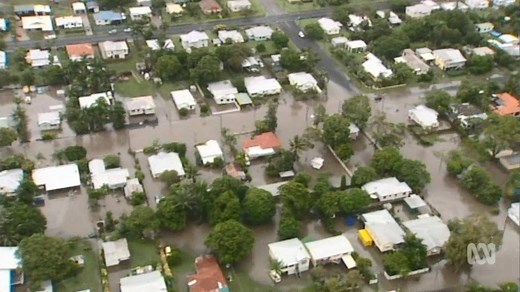 Ten years ago today, Mackay was declared a disaster zone after record rainfall caused widespread flooding. The city saw 600mm of rain in six hours - more than a third of the rainfall Mackay could usually receive in a YEAR. We've dug up a news story from our archives 📼 What are your memories of the floods? 🌧️ Mackay Regional Council | ABC Tropical North