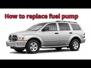 How To Replace And Reinstall A Fuel Pump On A 2005 Dodge Durango 5.7 L Engine Hemi Edition - DIY