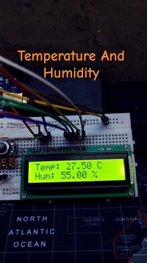 How to Make Temperature & Humidity Meter using Arduino #temperature #humidity #arduino #electronic